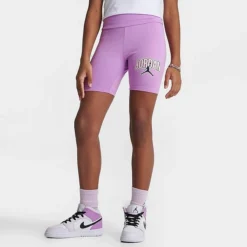 Nike Girls' Jordan Jumpman High-Waisted Bike Shorts Rush Fuchsia - 45C370Â P3R