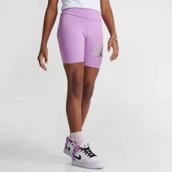Nike Girls' Jordan Jumpman High-Waisted Bike Shorts Rush Fuchsia - 45C370 P3R -Default Template 7 45C370 P3R M3