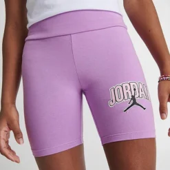 Nike Girls' Jordan Jumpman High-Waisted Bike Shorts Rush Fuchsia - 45C370 P3R -Default Template 7 45C370 P3R M5