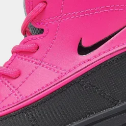 Girls' Toddler Nike Woodside Boots Pink Foil/Black/Cool Grey - 524878 600 -Default Template 7 524878 600 P3