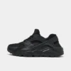Big Kids' Nike Huarache Run Casual Shoes Black/Black/Black - 654275 016