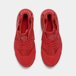 Big Kids' Nike Huarache Run Casual Shoes University Red/University Red - 654275 600 -Default Template 7 654275 600 P5