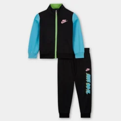 Infant Nike Active Joy Tricot Tracksuit Set Black - 66K470 023