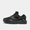 Little Kids' Nike Huarache Run Casual Shoes Black/Black/Black - 704949 016 -Default Template 7 704949 016 P1