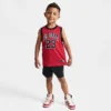 Nike Boys' Toddler Jordan HBR Muscle Tank And Shorts Set Black/Red - 757559 023 -Default Template 7 757559 023 M1