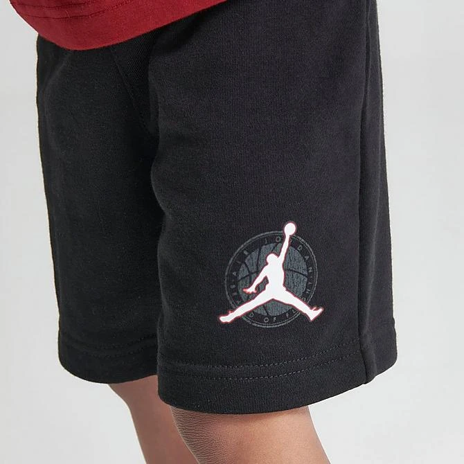 Nike Kids' Toddler Jordan Gym 23 T-Shirt And Shorts Set Red/Black - 75C168 023 8 Nike Kids' Toddler Jordan Gym 23 T-Shirt And Shorts Set Red/Black - 75C168 023 - Image 6