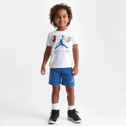 Nike Kids' Toddler Jordan Gym 23 T-Shirt And Shorts Set True Blue - 75C168 B65