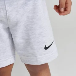 Kids' Toddler Nike Sportswear Double Swoosh T-Shirt And Shorts Set Football Grey/Dark Grey Heather - 76J416 X58 -Default Template 7 76J416 X58 M6