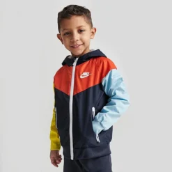 Kids' Toddler Nike Active Joy Windrunner Jacket And Shorts Set Midnight Navy - 76K469 U90 -Default Template 7 76K469 U90 M3