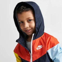 Kids' Toddler Nike Active Joy Windrunner Jacket And Shorts Set Midnight Navy - 76K469 U90 -Default Template 7 76K469 U90 M5