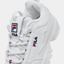 Kids' Toddler Fila Disruptor 2 Casual Shoes White/Navy/Red - 7FM00038 125 -Default Template 7 7FM00038 125 P3