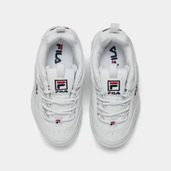 Kids' Toddler Fila Disruptor 2 Casual Shoes White/Navy/Red - 7FM00038 125 -Default Template 7 7FM00038 125 P5