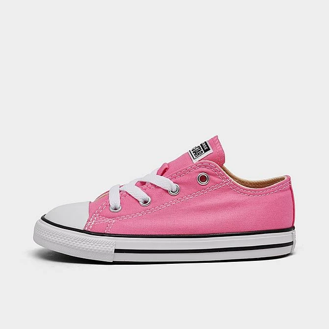 Girls' Toddler Converse Chuck Taylor Low Top Casual Shoes Pink - 7J238 PNK 3 Girls' Toddler Converse Chuck Taylor Low Top Casual Shoes Pink - 7J238 PNK