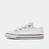Kids' Toddler Converse Chuck Taylor Low Top Casual Shoes White - 7J256 WHT -Default Template 7 7J256 WHT P1