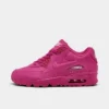 Girls' Big Kids' Nike Air Max 90 Leather Casual Shoes Laser Fuchsia/White - 833376 603 1 Girls' Big Kids' Nike Air Max 90 Leather Casual Shoes Laser Fuchsia/White - 833376 603 -Default Template 7 833376 603 P1
