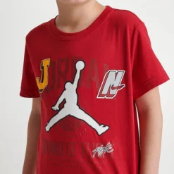 Nike Little Kids’ Jordan Gym 23 T-Shirt And Shorts Set Red/Black - 85C168 023 -Default Template 7 85C168 023 M5