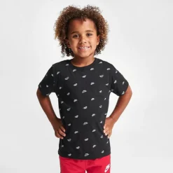 Boys' Little Kids' Nike Track Suit And T-Shirt Set Black/Red - 86K150 U10 -Default Template 7 86K150 U10 M3