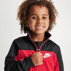 Boys' Little Kids' Nike Track Suit And T-Shirt Set Black/Red - 86K150 U10 -Default Template 7 86K150 U10 M5