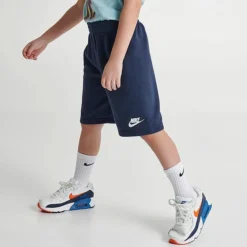 Little Kids' Nike Active Joy Windrunner Jacket And Shorts Set Midnight Navy - 86K469 U90 -Default Template 7 86K469 U90 M4