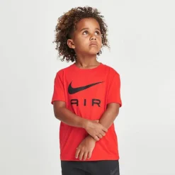 Little Kids' Nike Sportswear Air T-Shirt And Shorts Set Red/Black - 86K520 023 10 Little Kids' Nike Sportswear Air T-Shirt And Shorts Set Red/Black - 86K520 023 -Default Template 7 86K520 023 M3