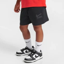 Little Kids' Nike Sportswear Air T-Shirt And Shorts Set Red/Black - 86K520 023 11 Little Kids' Nike Sportswear Air T-Shirt And Shorts Set Red/Black - 86K520 023 -Default Template 7 86K520 023 M4