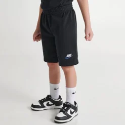 Little Kids' Nike Club LBR T-Shirt And Shorts Set Black - 86K746 023 11 Little Kids' Nike Club LBR T-Shirt And Shorts Set Black - 86K746 023 -Default Template 7 86K746 023 M4