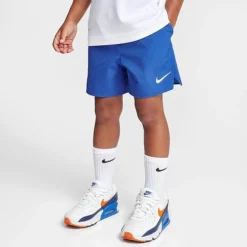 Little Kids' Nike Tennis T-Shirt And Shorts Set White/Blue - 86L000 U89 -Default Template 7 86L000 U89 M4