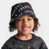 Nike Little Kids' Jordan All-over Print Bucket Hat Black/White/Red - 8A0735 F66 2 Nike Little Kids' Jordan All-over Print Bucket Hat Black/White/Red - 8A0735 F66 -Default Template 7 8A0735 F66 P1