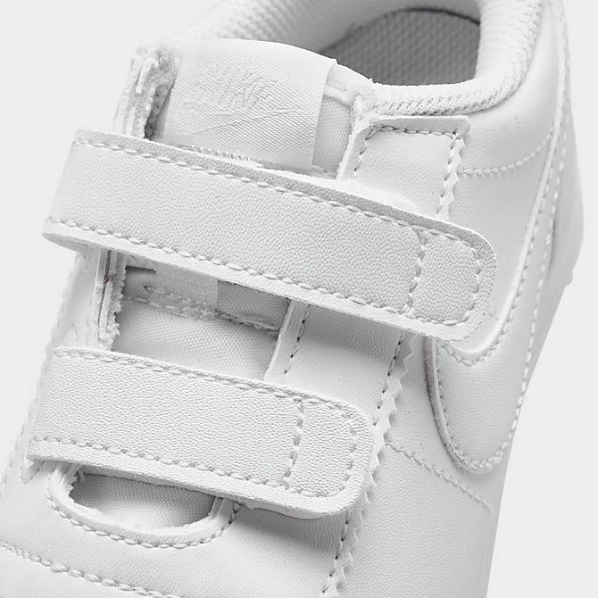 Boys' Toddler Nike Cortez Basic SL Hook-and-Loop Casual Shoes White/White/White - 904769 100 5 Boys' Toddler Nike Cortez Basic SL Hook-and-Loop Casual Shoes White/White/White - 904769 100 - Image 3