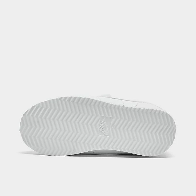 Boys' Toddler Nike Cortez Basic SL Hook-and-Loop Casual Shoes White/White/White - 904769 100 8 Boys' Toddler Nike Cortez Basic SL Hook-and-Loop Casual Shoes White/White/White - 904769 100 - Image 6