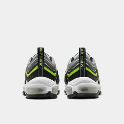 Big Kids' Nike Air Max 97 Casual Shoes Pure Platinum/Volt/Black/White - 921522 030 -Default Template 7 921522 030 P4