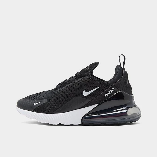 Big Kids' Nike Air Max 270 Casual Shoes Black/White/Anthracite - 943345 001 3 Big Kids' Nike Air Max 270 Casual Shoes Black/White/Anthracite - 943345 001
