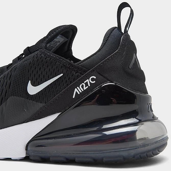 Big Kids' Nike Air Max 270 Casual Shoes Black/White/Anthracite - 943345 001 5 Big Kids' Nike Air Max 270 Casual Shoes Black/White/Anthracite - 943345 001 - Image 3