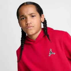 Nike Boys' Jordan Essentials Logo Hoodie Red - 95A715G R78 -Default Template 7 95A715G R78 M5