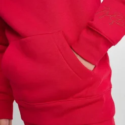 Nike Boys' Jordan Essentials Logo Hoodie Red - 95A715G R78 -Default Template 7 95A715G R78 M6