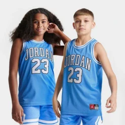 Nike Kids' Jordan Basketball Jersey University Blue/White - 95A773 B9F