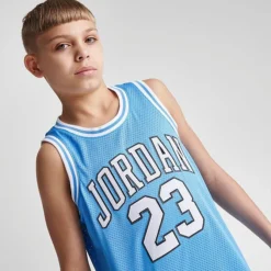 Nike Kids' Jordan Basketball Jersey University Blue/White - 95A773 B9F -Default Template 7 95A773 B9F M5