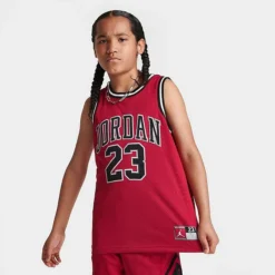 Nike Kids' Jordan Basketball Jersey Red/Black - 95A773 R78 -Default Template 7 95A773 R78 M3