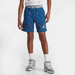 Nike Kids' Jordan Gym 23 Blocked French Terry Shorts True Blue - 95C160 B65