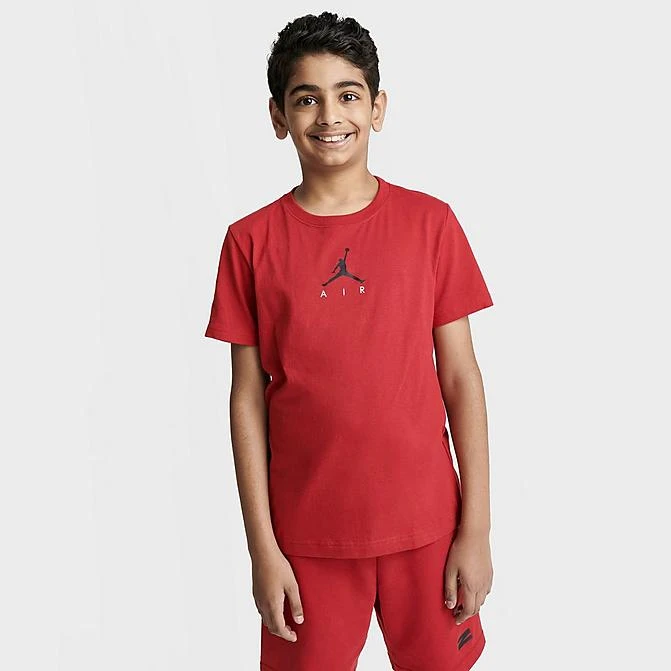 Nike Kids' Jordan Split The Defense Graphic T-Shirt Gym Red/Black/White - 95C188 R78 3 Nike Kids' Jordan Split The Defense Graphic T-Shirt Gym Red/Black/White - 95C188 R78