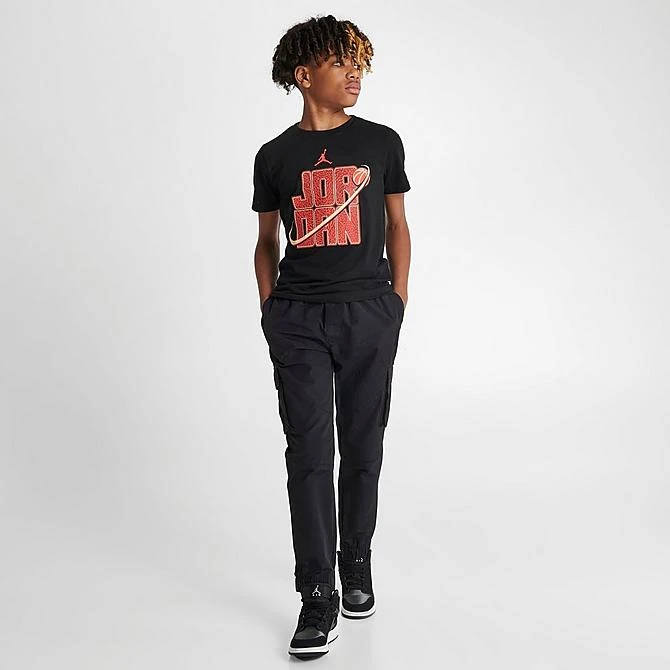Nike Kids' Jordan Dunk On Mars T-Shirt Black - 95C238 023 4 Nike Kids' Jordan Dunk On Mars T-Shirt Black - 95C238 023 - Image 2
