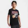 Nike Kids' Jordan Fireball Dunk T-Shirt Black - 95C253 023 -Default Template 7 95C253 023 M1