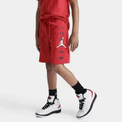 Nike Kids' Jordan Split The Defense Graphic Shorts Gym Red/Black/White - 95C296 R78