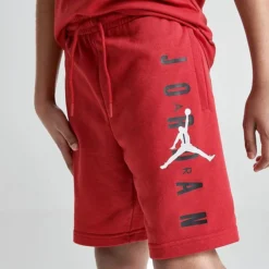 Nike Kids' Jordan Split The Defense Graphic Shorts Gym Red/Black/White - 95C296 R78 -Default Template 7 95C296 R78 M5