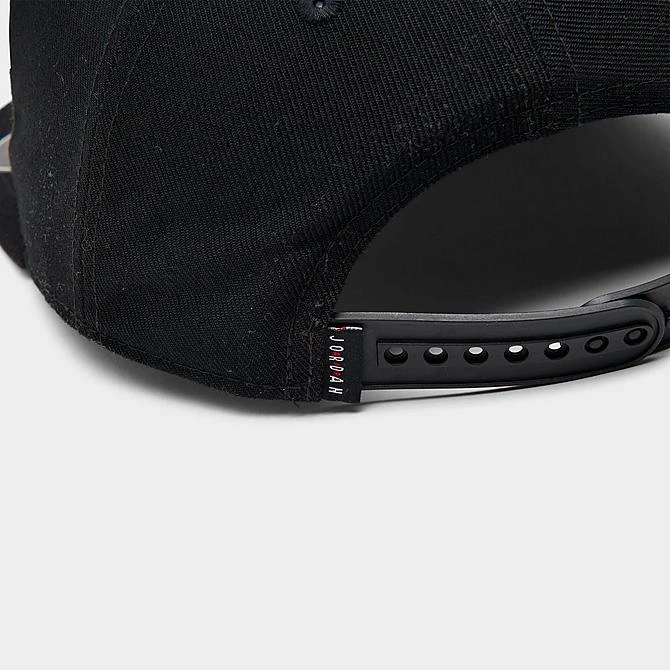 Nike Kids' Jordan Jumpman Snapback Hat Black/Gym Red/White - 9A0128 023 7 Nike Kids' Jordan Jumpman Snapback Hat Black/Gym Red/White - 9A0128 023 - Image 6