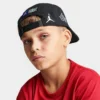 Nike Kids' Jordan Brand Of Flight Snapback Hat Black - 9A0835 023 -Default Template 7 9A0835 023 P2