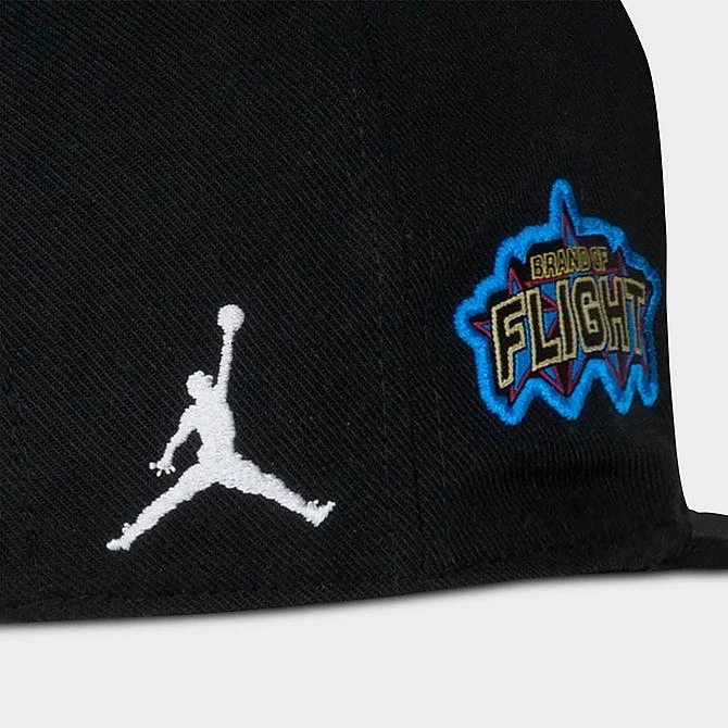 Nike Kids' Jordan Brand Of Flight Snapback Hat Black - 9A0835 023 6 Nike Kids' Jordan Brand Of Flight Snapback Hat Black - 9A0835 023 - Image 4
