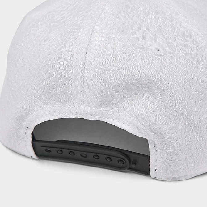 Nike Kids' Jordan Elephant Snapback Hat White/Black - 9A1623 001 8 Nike Kids' Jordan Elephant Snapback Hat White/Black - 9A1623 001 - Image 6