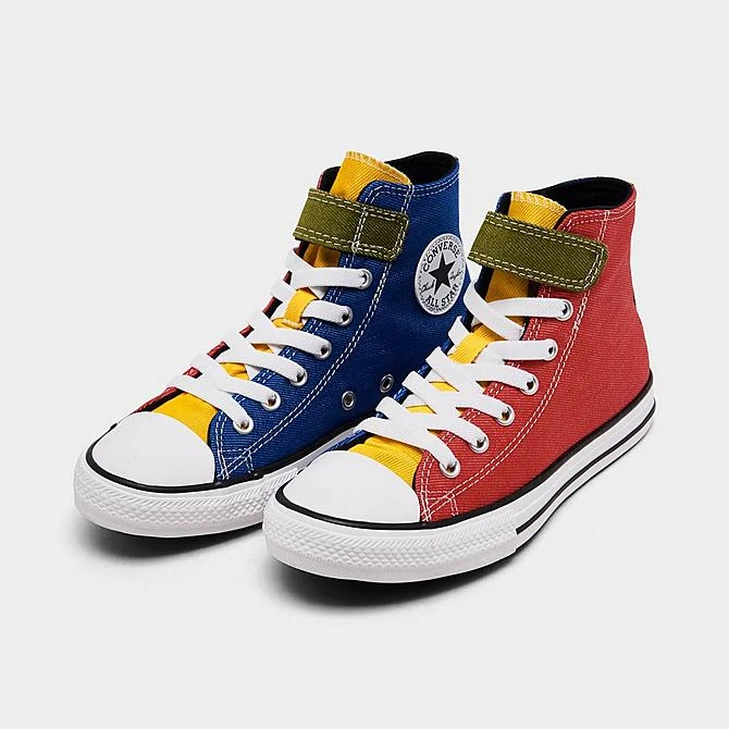 Little Kids' Converse Chuck Taylor All Star Easy-On Twill Stretch Lace Casual Shoes Black/Red/White - A03583F 400 4 Little Kids' Converse Chuck Taylor All Star Easy-On Twill Stretch Lace Casual Shoes Black/Red/White - A03583F 400 - Image 2