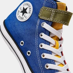 Little Kids' Converse Chuck Taylor All Star Easy-On Twill Stretch Lace Casual Shoes Black/Red/White - A03583F 400 10 Little Kids' Converse Chuck Taylor All Star Easy-On Twill Stretch Lace Casual Shoes Black/Red/White - A03583F 400 -Default Template 7 A03583F 400 P3